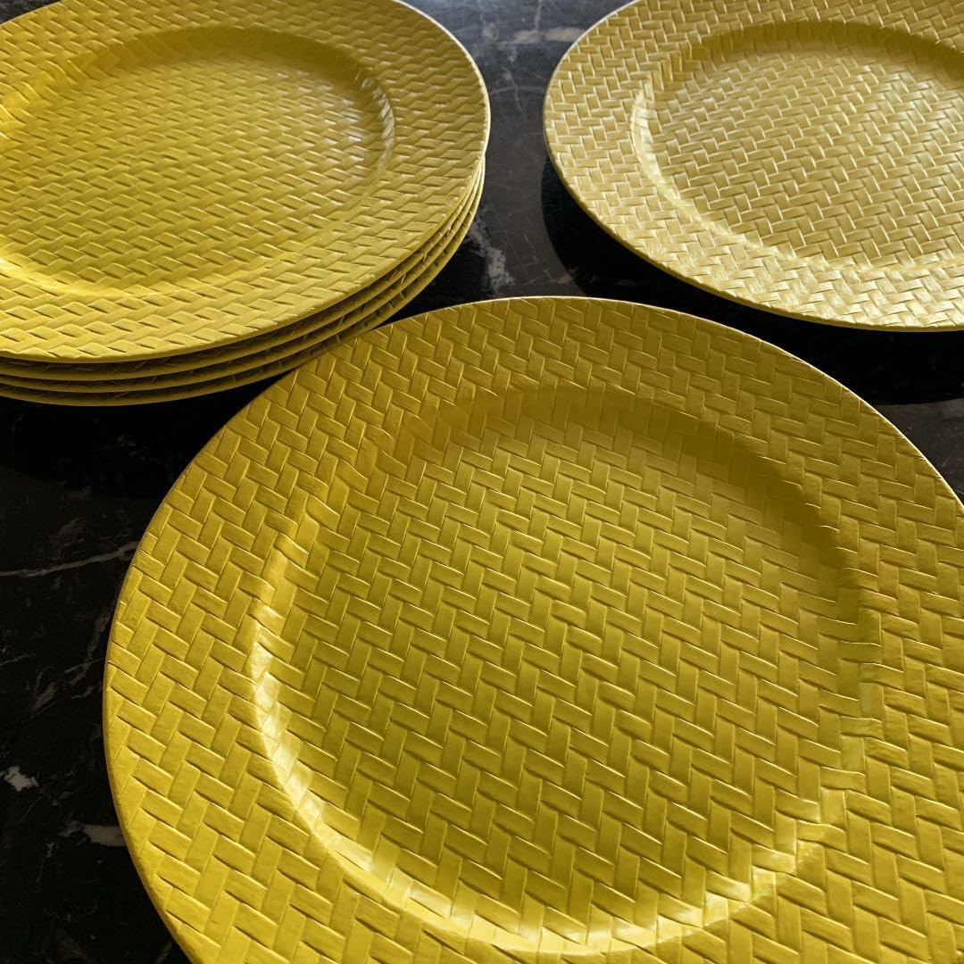 【希少】イタリア製TAITU タイツー サービングプレート3色6枚セット 希少】イタリア製TAITU タイツー サービングプレート3色6枚セット